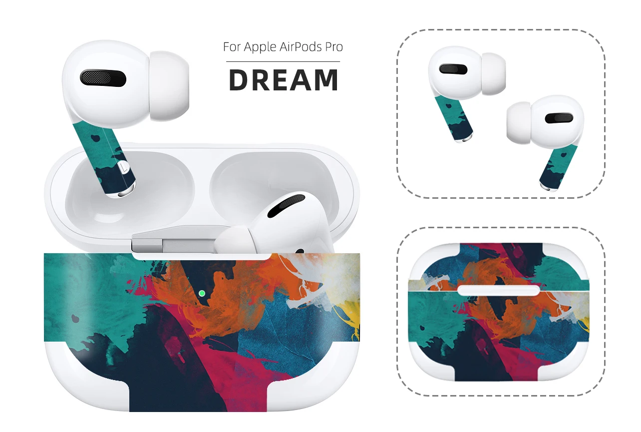 Grogeous защита от пыли для Apple AirPods профессиональная защитная пленка для Air pods pro 3 2 1 чехол наклейка для airpods 3 защитный чехол