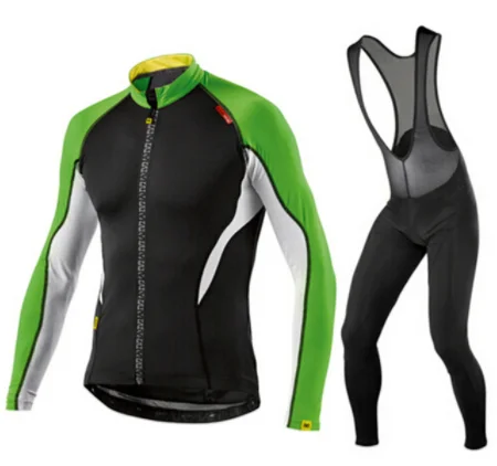MAVIC мужские весенние с длинным рукавом Велоспорт Джерси комплект одежды Maillot Ropa Ciclismo Одежда для велоспорта велосипед форма Велоспорт Набор - Цвет: 2