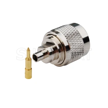 

Superbat Antenna Mount Connector N Solder Male Plug Solder RF Coaxial COnnector for Antenna End Terminal