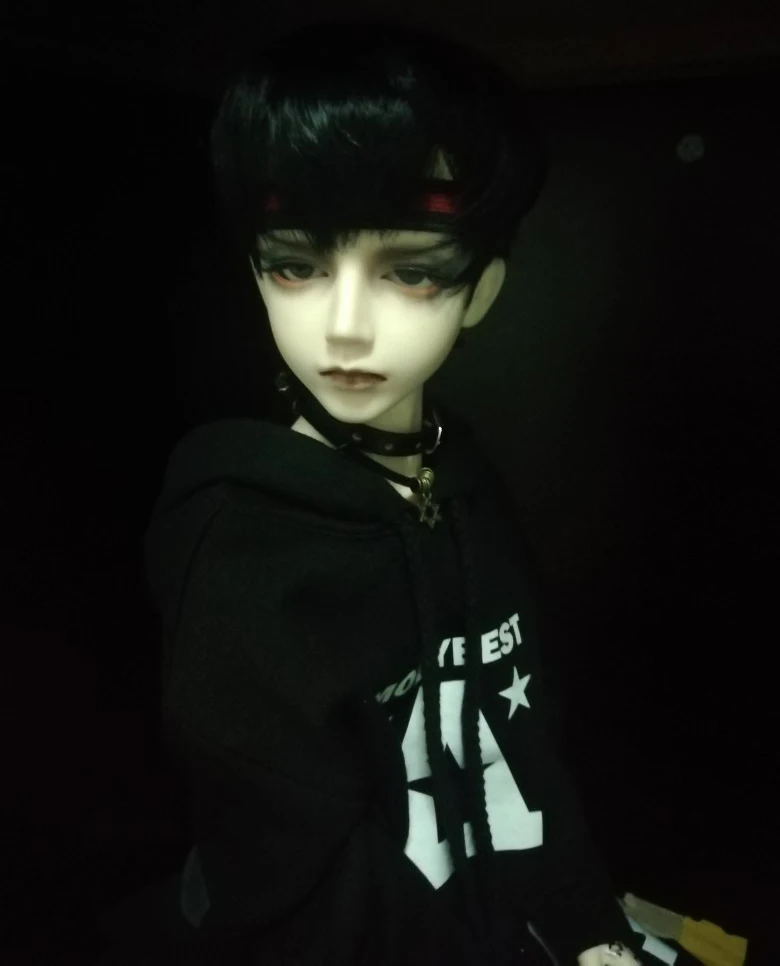 D01-P581, детская игрушка 1/3, аксессуары для куклы-дяди, BJD/SD, реквизит для фото, Ретро стиль, кожаная веревка, ожерелье, 1 шт