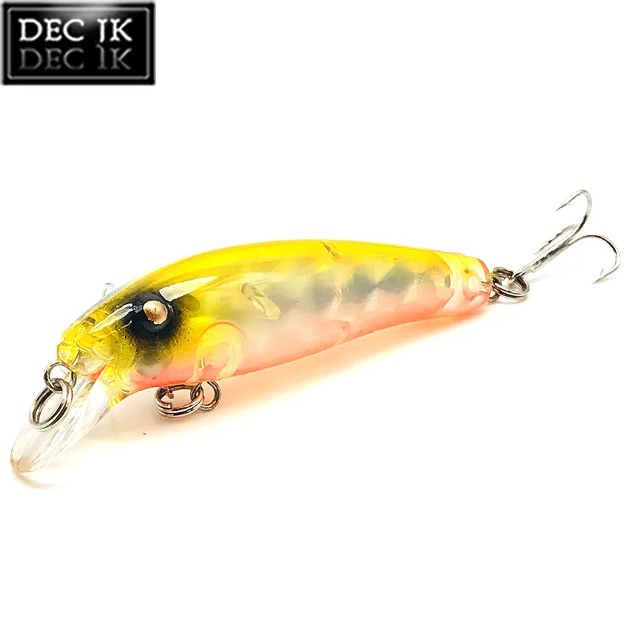 Jerkbait Minnow topводяная/Троллинг/поверхность/приманка для рыбалки/кренкбейт/Воблеры искусственная/Лазерная/Жесткая/бас/наживка для ловли Карпов