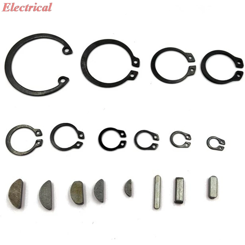 

Electric Tool Card-king 6/8/10/12/14/20/28 Snap Ring Whitney Key Woodruff Key Angle Grinder Gear Various Tool Standard Parts