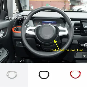 

Car Sticker Styling Cover Detector Steering ABS Interior Kit Trim Lamp Frame Parts For Honda Fit Jazz 2020 2021