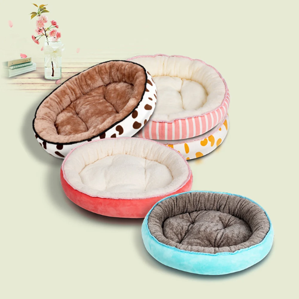 Soft Plush Sleeping Bed House For Small Medium Big Dogs Cats Pet Dog Cat Bed Mat