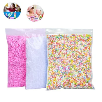

Foam Balls for Slime,Colorful Mini Foam Beads Assorted 3 Pack for Kids DIY Arts Crafts Decorations
