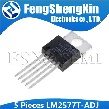 

5PCS LM2577T-ADJ TO220-5 LM2577T TO220 LM2577 TO-220-5 LM2577-ADJ Step-Up Voltage Regulator