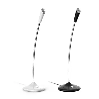 

360 Degree Adjustable Computer Mic Flexible Metal Pine Gaming Microphone for Desktop Laptop PC Computers