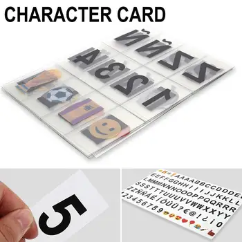 

Cinematic Light Box Romantic Alphabet Card Letter Cards DIY Gifts Cute Letters