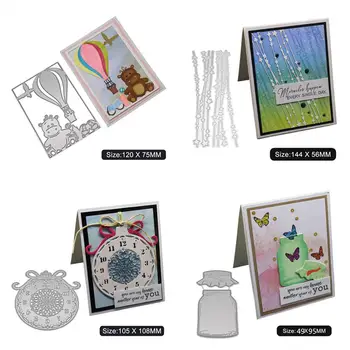 

Cutting Dies DIY Cutting Etching Carbon Steel Mold for Scrapbook Make Beautiful Lovely Patterns Easily for Handmade Decor