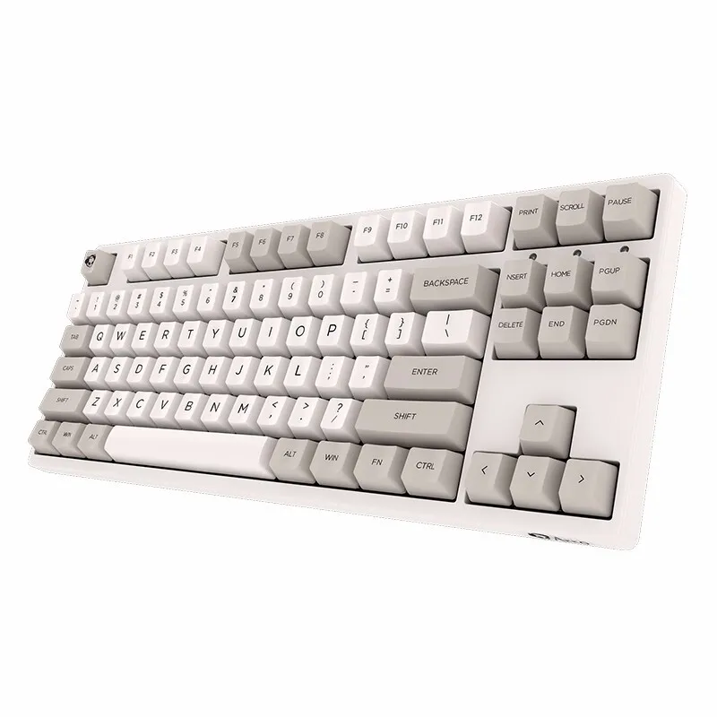 Проводная Механическая клавиатура AKKO 3087-9009 в стиле ретро с 87 клавишами Cherry MX Switch Anti-Ghosting usb type-C, игровая клавиатура с поддержкой Макросъемки