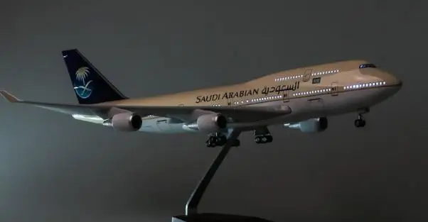 1/150 масштаб 47 см самолет Airbus B787 Американская модель самолетов W светодиодный фонарь и колесо литой пластик Смола самолет коллекция подарок - Цвет: with light