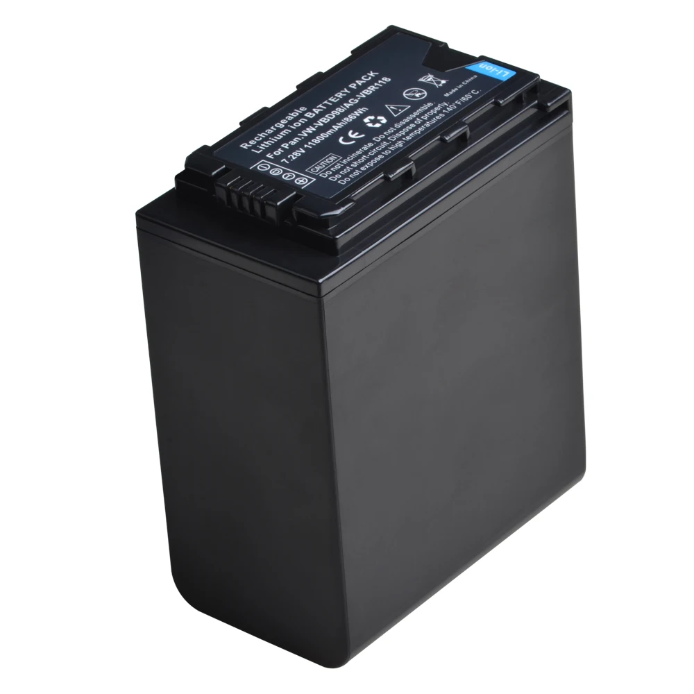 1PCS VW-VBD98 Battery for Panasonic AJ-PX280 PX285MC AG-HPX265MC HPX260MC PX270 PX298 MDH2 FC100 Battery&LED Power Indicators