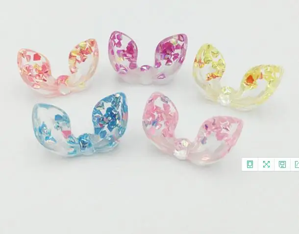 

Pet Dog Hair Clips Hairpins Kitten Puppy Grooming Supplies Small Dog Hair Bows Color sequins stereo rabbit Accessories 50pcs/lot