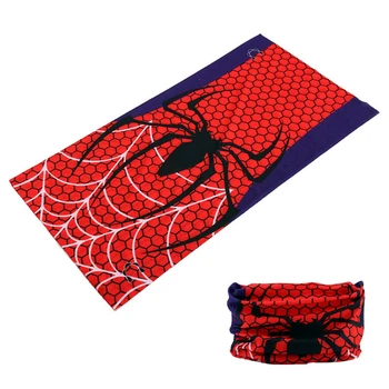 

Spider Design Magic Seamless Bandanas Tube Headbands Cycling Bandana Neck Warmer Sports Mask Riding Face Shield 2019 Bandama