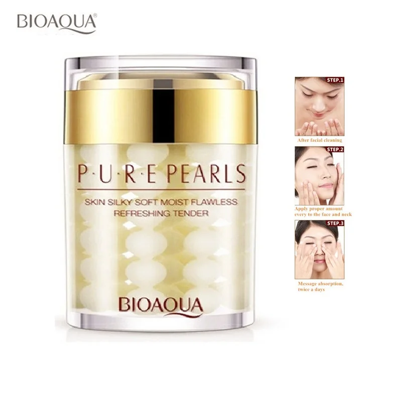 Крем для лица BIOAQUA Pure Pearl Essence увлажняющий отбеливающий крем Сыворотка против