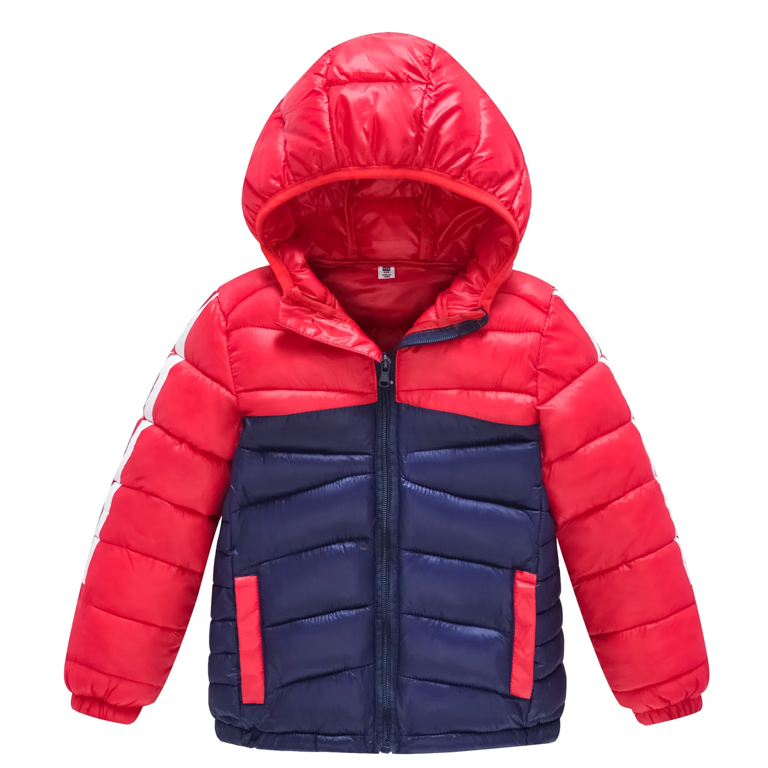 Autumn& Winter BOY'S New Style Korean-style Winter Style CHILDREN'S Cotton Wear Big Boy Winter Cotton Dress Cotton-padded