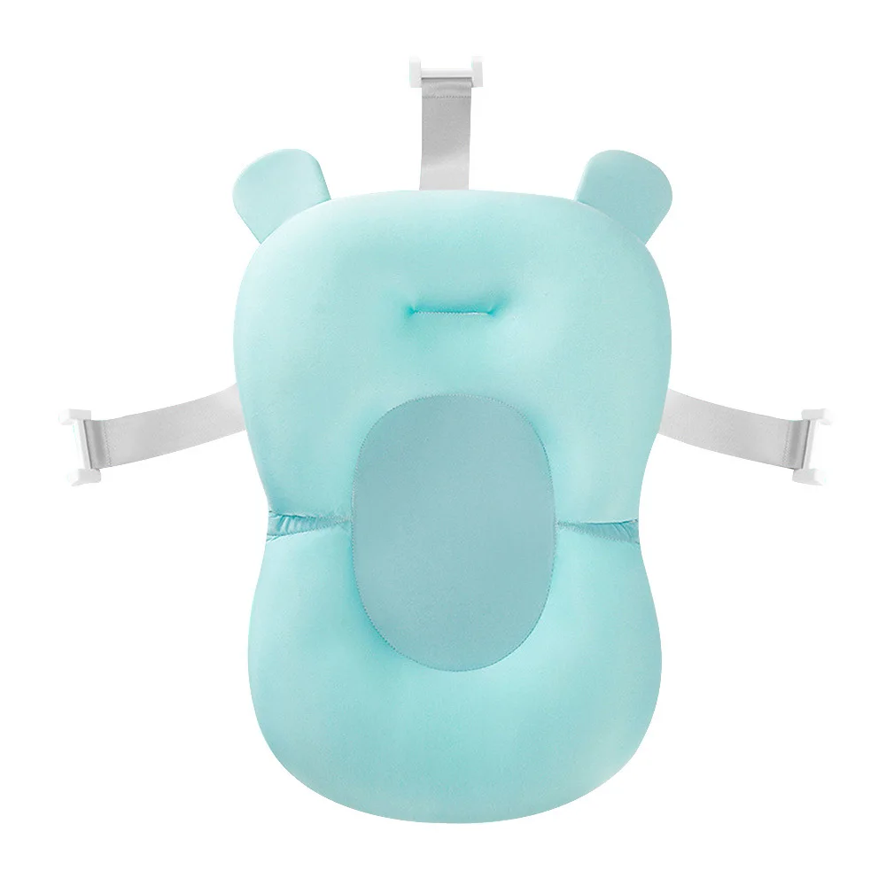 Fold Non-Slip Bebes Bathtub Mat Foldable Newborn Security Seat Support Baby Bath Shower Portable Air Cushion Bed Infant Bath Pad