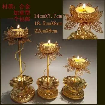 

Buddha Utensils Supplies Buddha Buddhist Supplies Alloy Candlestick Alloy Candlesticks Alloy Lampstand Heavier Type Ghee Lamp Ho