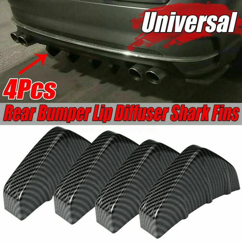 4 шт. автомобильный спойлер из углеродного волокна | Автомобили и мотоциклы