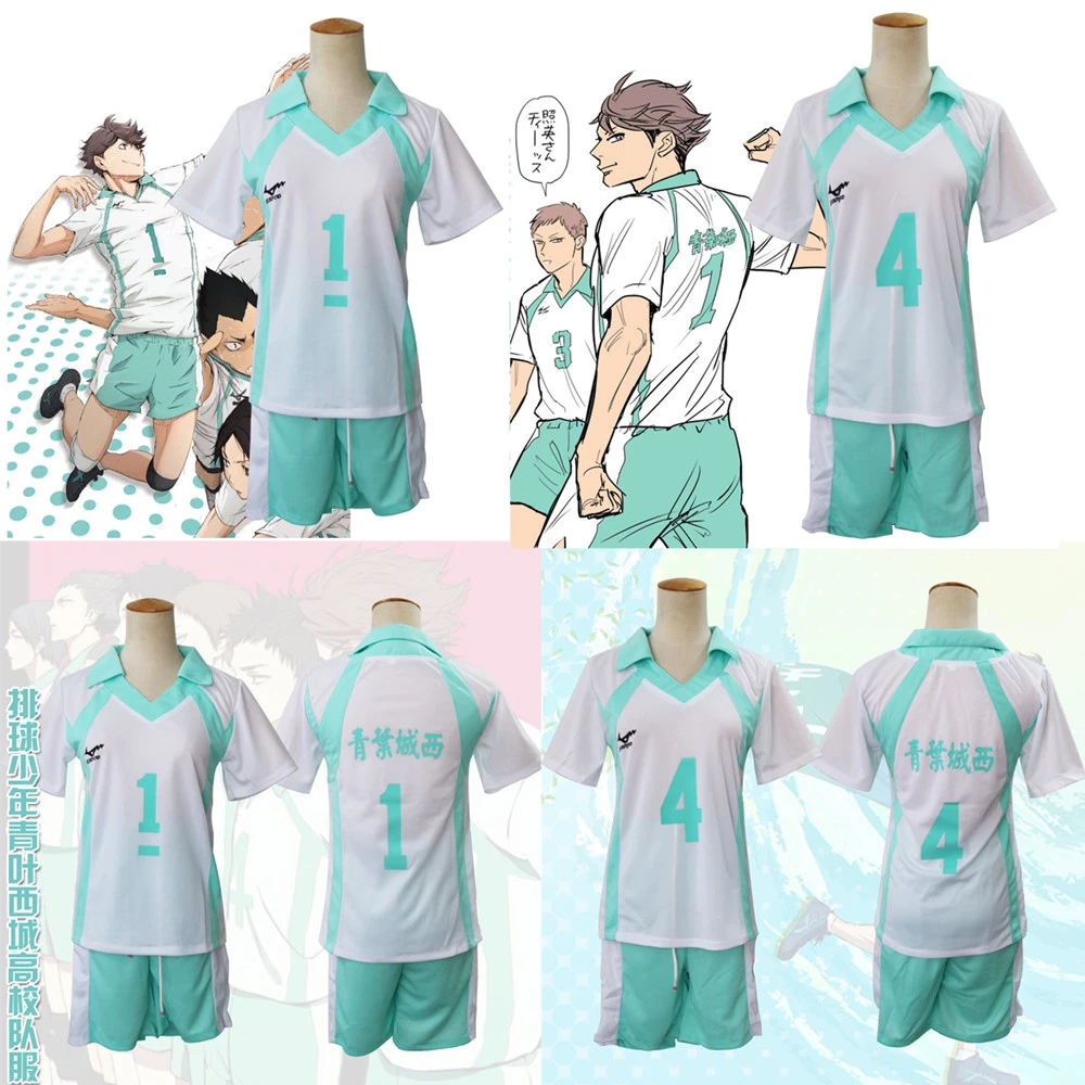 Student Cartoon Haikyuu Jerseys Uniform Cosplay Haikyuu Kageyama Tobio Aoba Johsai Koushi Sugawara Oikawa Tooru Cosplay Costume Anime Costumes Aliexpress