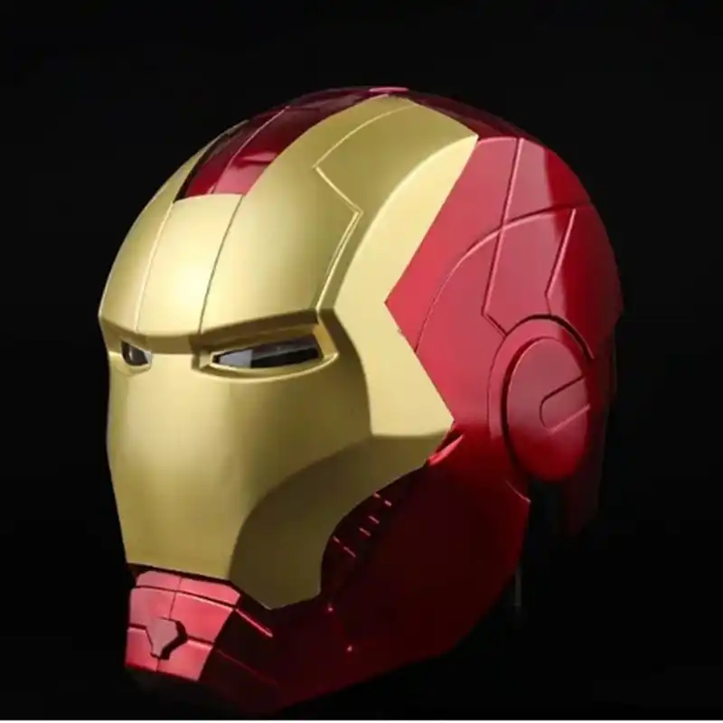avengers iron man helmet eyes shine mask can be