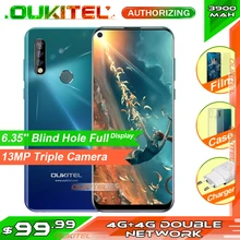 Oukitel C17 Pro 6.35 Cm 19:9 4GB RAM 64GB ROM MT6763 Smartphone 13MP Sidik Jari Octa Core Android 9.0 4G Mobile Phone 3900 MAh(China)