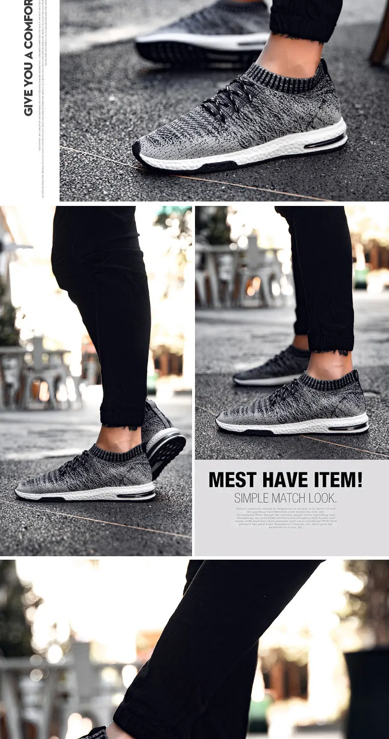 Модные мужские кроссовки, дышащие, амортизирующие, высокое качество, мужские кроссовки#1720