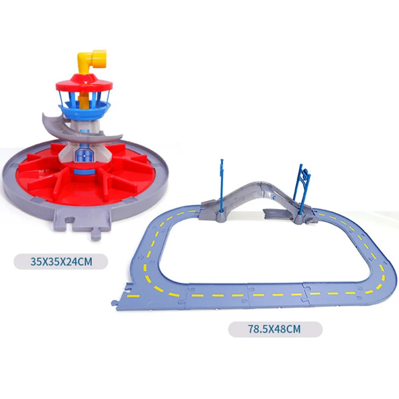 Paw patrol игрушки набор смотровая башня трек капитан Райдер скутер игрушка фигурки модель подарок для детей
