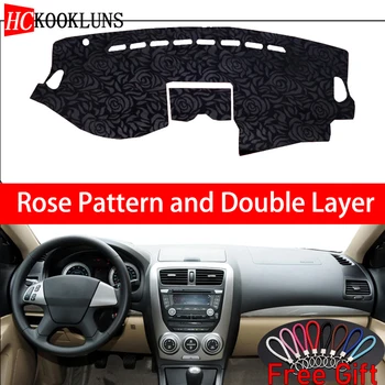 

Rose Pattern For besturn b50 2009 2010 2011 2012 Dashboard Cover Car Stickers Car Decoration Car Accessories Interior Car Decals
