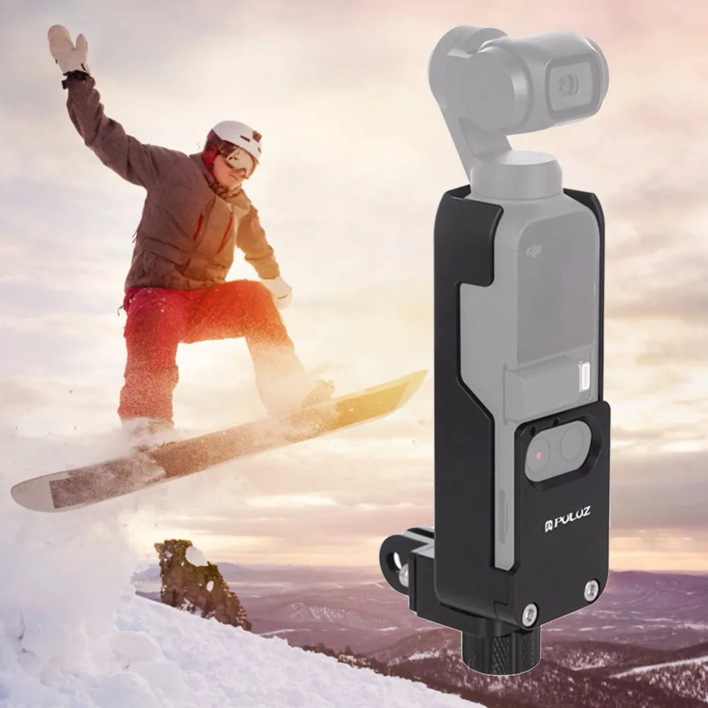 PULUZ Защитный чехол Корпус оболочка подходит для DJI OSMO Карманный ручной карданный аксессуары для съемки на открытом воздухе