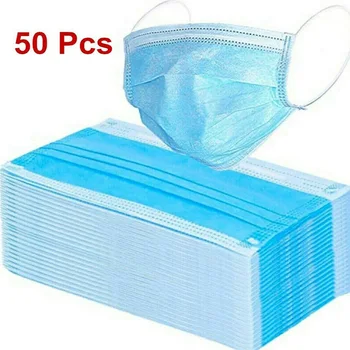 

10/20/50pcs Child Kids Disposable Face Masks Face Mouth Mask Fashion Non-woven Fabric Masks
