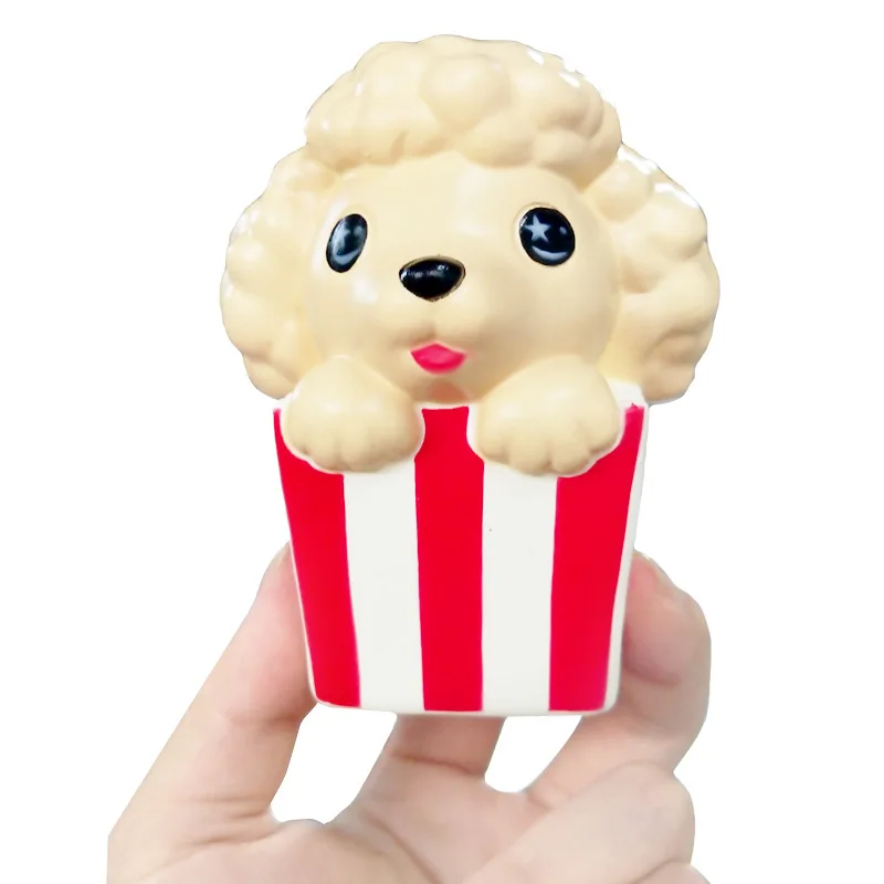 Антистресс Squishies детская игрушка Забавная детская игрушка Kawaii попкорн мягкий Jumbo мягкий медленно поднимающийся сжимающий милый кукла игрушка подарок
