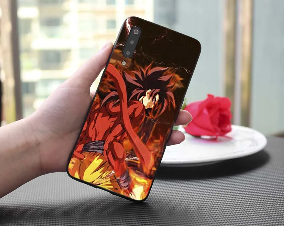 Мягкий силиконовый чехол для телефона samsung galaxy a50 a70 a30 a40 a20 s8 s9 s10 plus Comics Dragon Ball z goku Dragon Ball