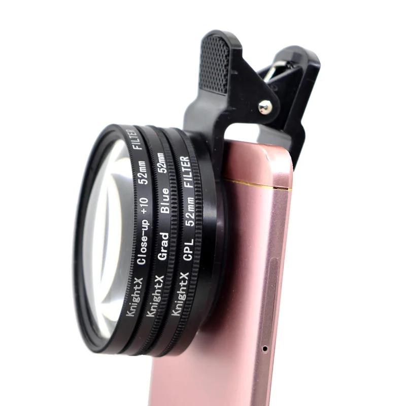 ND Variável, todos os smartphones, 37mm, 52mm,