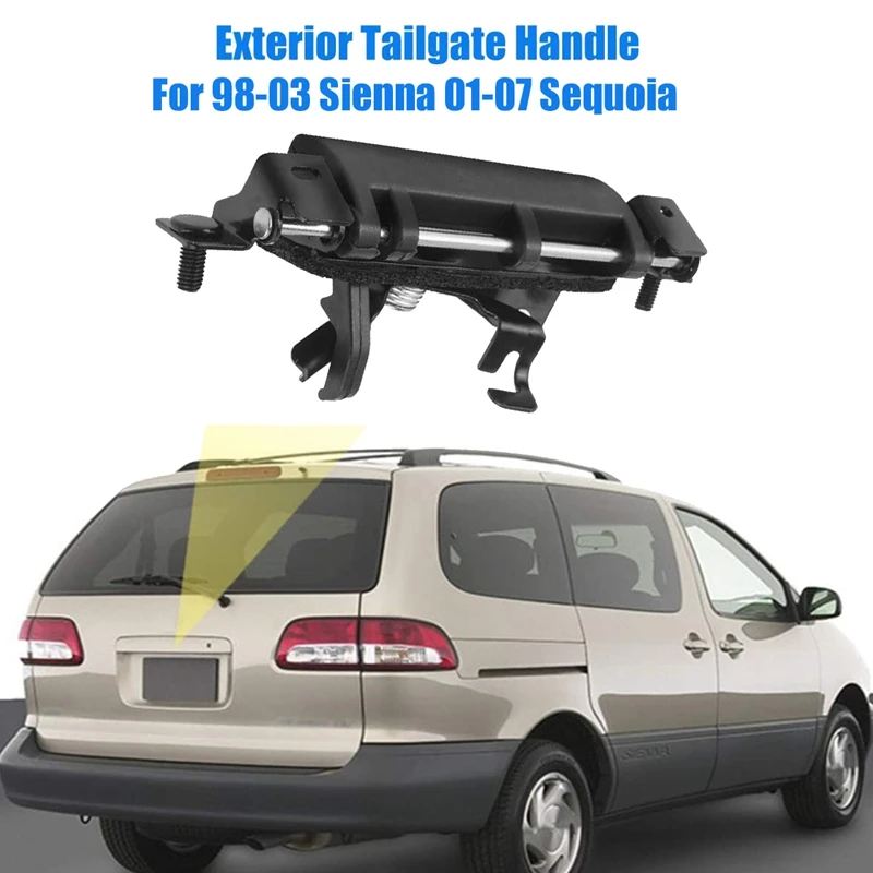 

Подъемная дверь, задняя дверная защелка для Toyota 98-03 Sienna 01-07 Sequoia 69090-08010