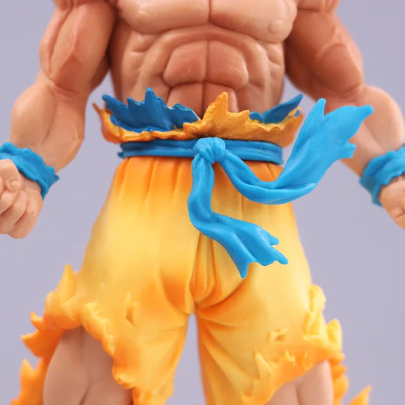 Аниме Гараж Комплект Модель qlz Супер Saiyan для крови супер блонд Гоку взрывоопасный газ в коробке