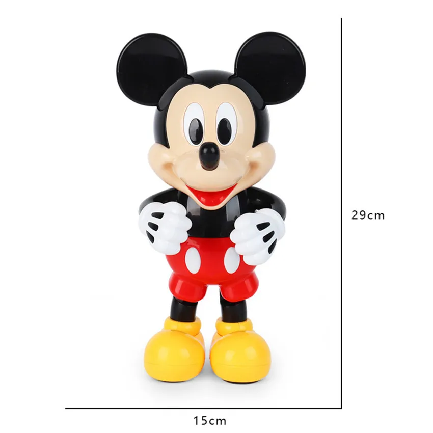 Absoluut zondag Taalkunde Original Disney Dancing Mickey Mouse Figure Action Dazzling Music Shiny  Educational Electronic Walking Robot Kids Children Toys|Action Figures| -  AliExpress