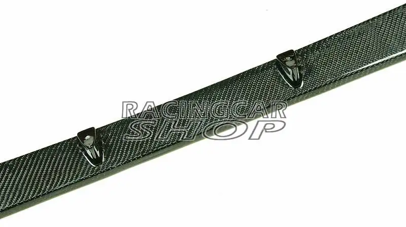 Real Carbon Fiber Front Bumper spoiler Protector Trim For MERCEDES BENZ Smart FORTWO A451 C451 03/2012UP