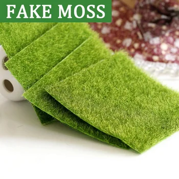 

Mayitr Grass Mat Green Artificial Lawns Turf Carpets Fake Sod Home Garden Moss For Home Floor Wedding Decoration