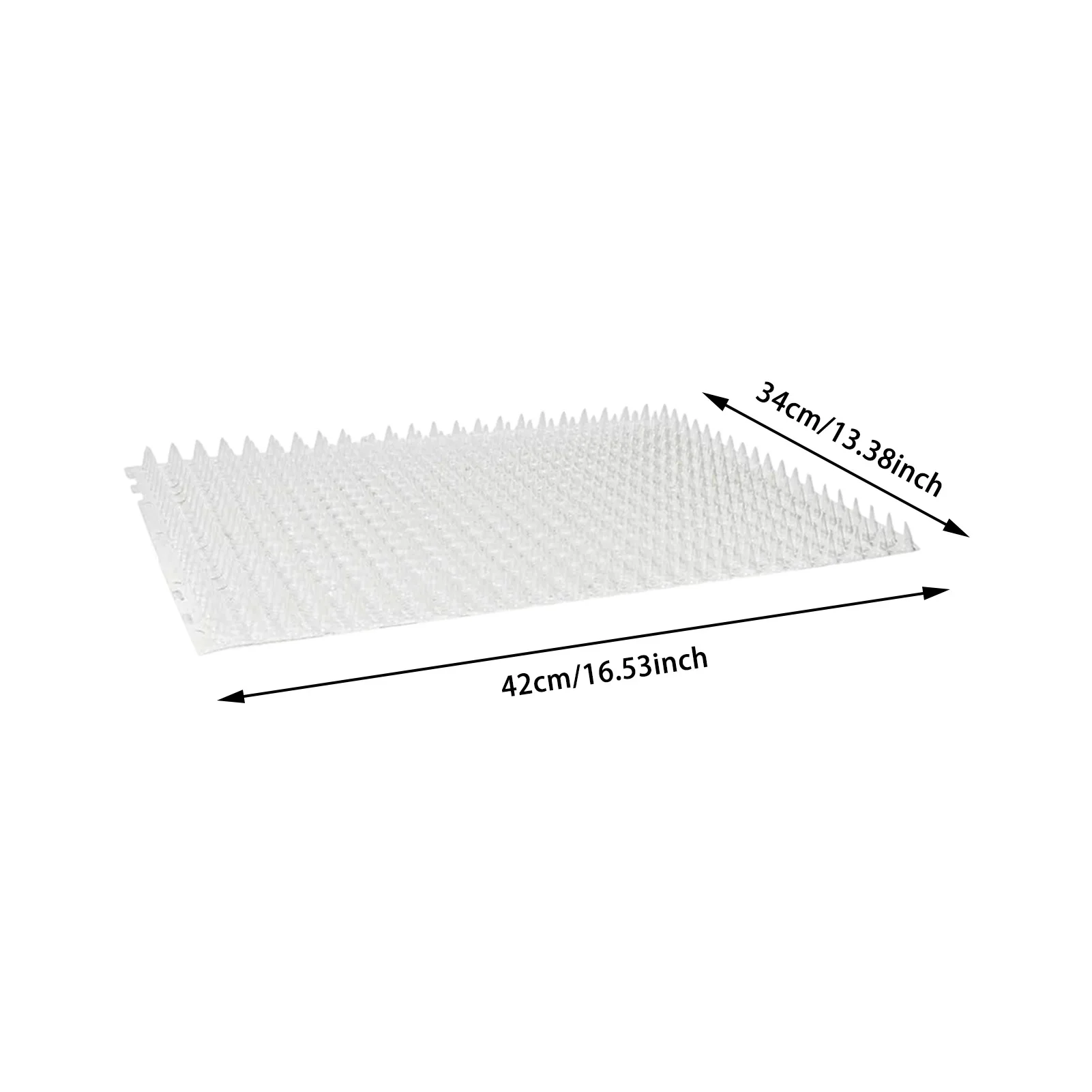 6PCS Garden Cat Scat Mats Cats Net Anti-Cat Dogs Repel-lent Mat Prickle Strips Keep Cats Away Safe Plastic Spike Thorn