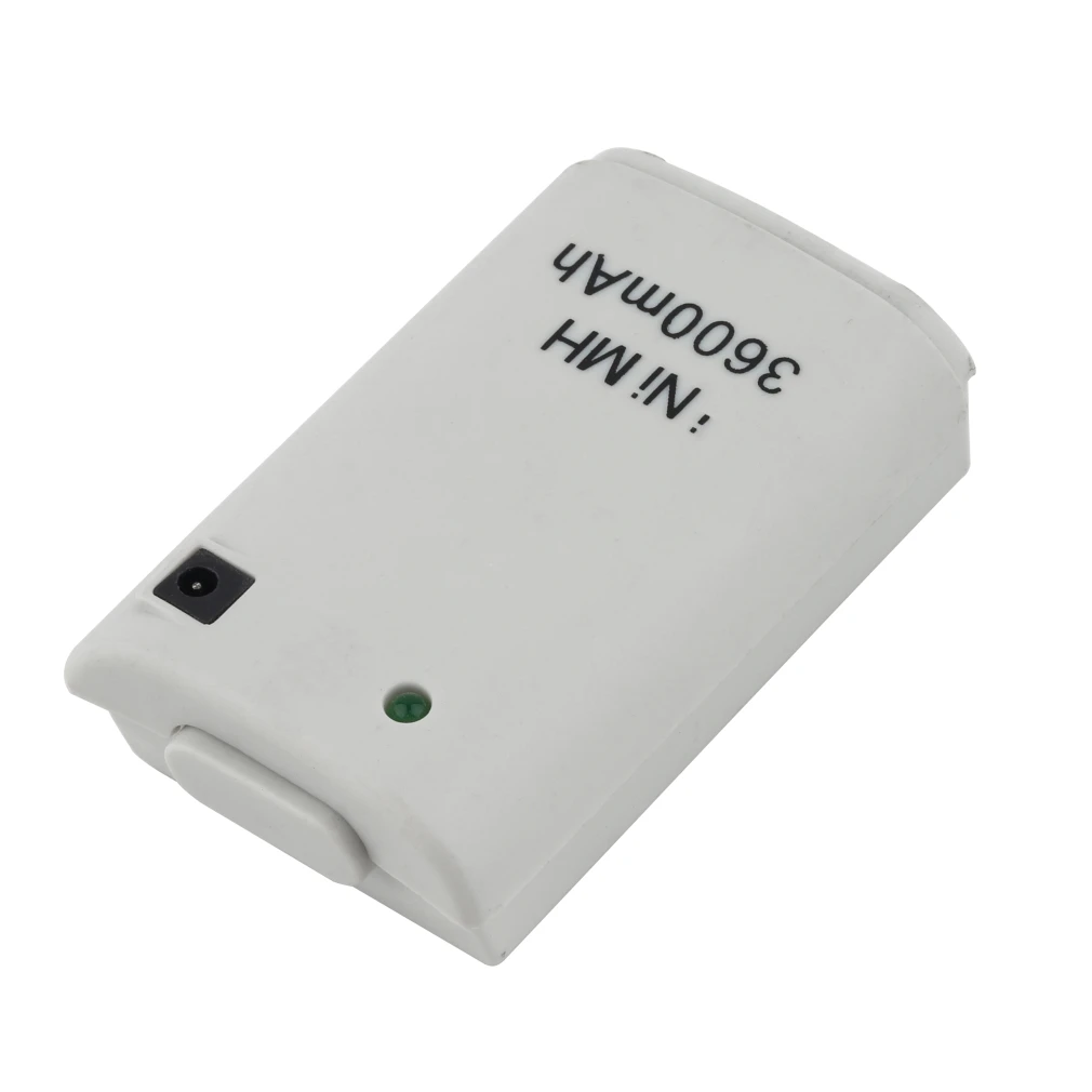 Для Xbox360 3600mAh перезаряжаемый аккумулятор USB Кабель зарядного устройства для Xbox360 белый контроллер изысканно прочный великолепный