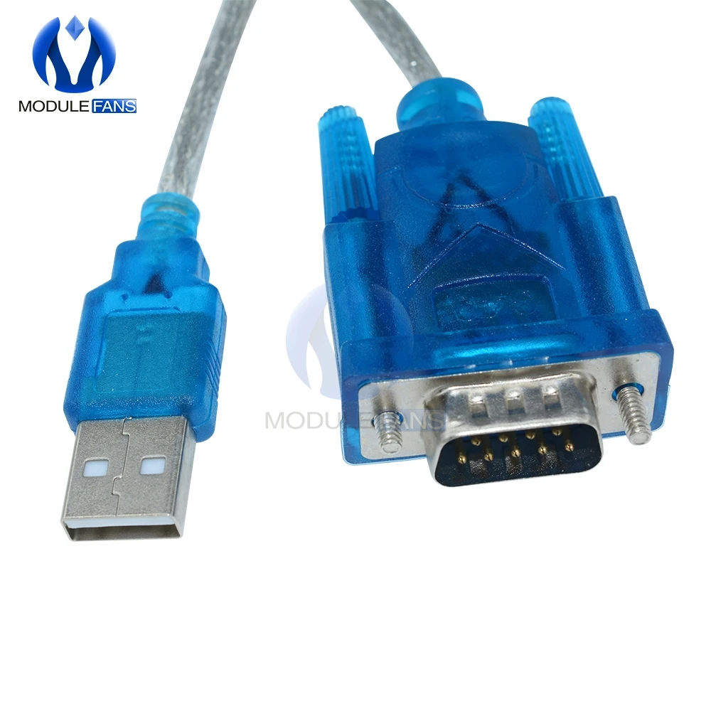Кабель адаптер CH340 USB RS232 COM порт Серийный 9 Pin DB9 Поддержка порта Windows7 для ПК PDA GPS