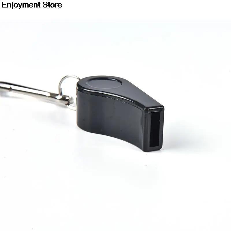 1PC Whistle Sports Football Basketball Referee Training Whistle Outdoor Survival With Lanyard