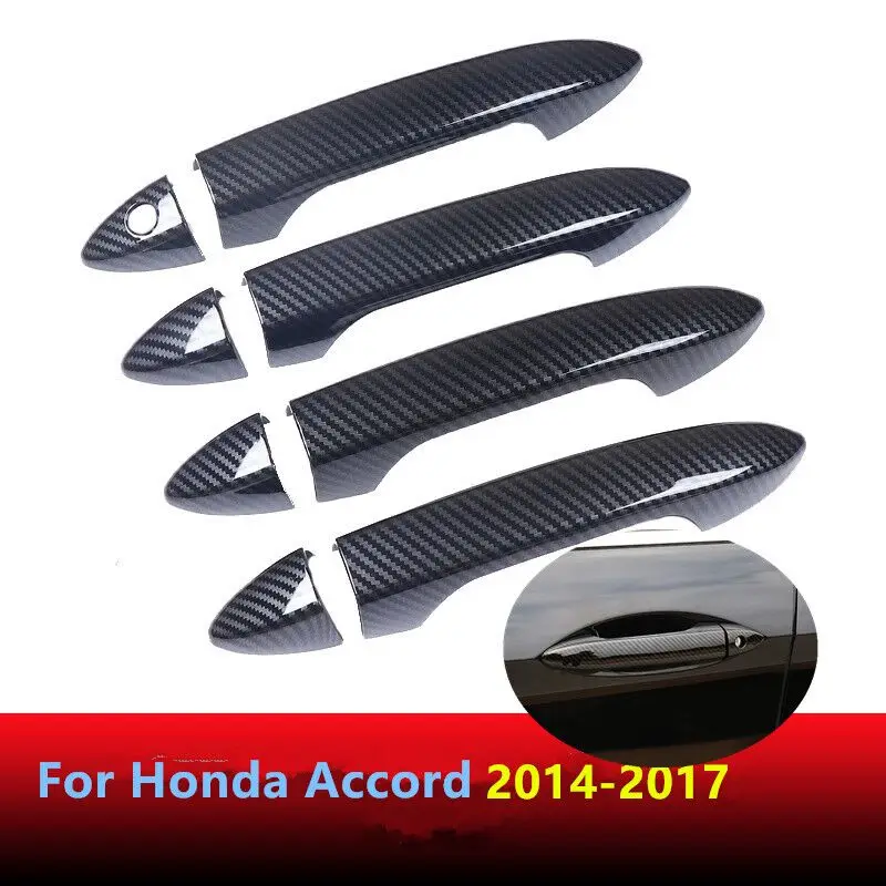Tanie Dla Honda Accord 9th 2013 2014 2015 2016 2017 z włókna węglowego