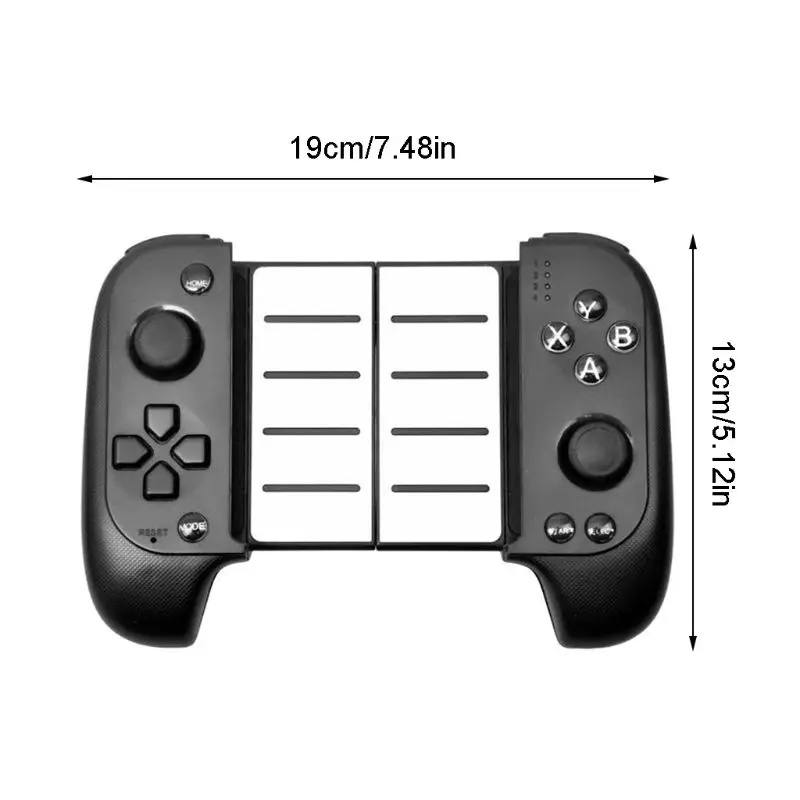  Telescopic Wireless Bluetooth Handle Game Controller Phone Gamepad for PUBG