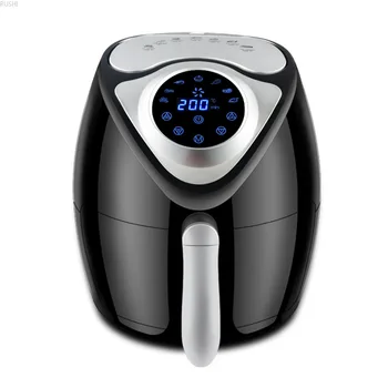 

2.5L Household Intelligent Touch Screen Electric Fried Pot Air Fried Pot Fume-free Large Capacity Chips Machine Air Fryer