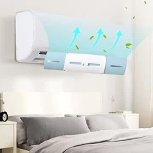 Горячий Регулируемый Кондиционер Baffle щит телескопический портативный для дома офисы SMD66