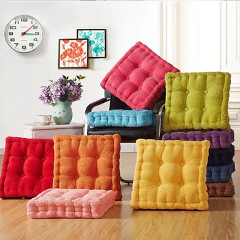 

Corn cob tatami seat Corduroy office chair Sofa outdoor pillow home decor textile Floor knee Cushion Buttock Cushions Square Pad