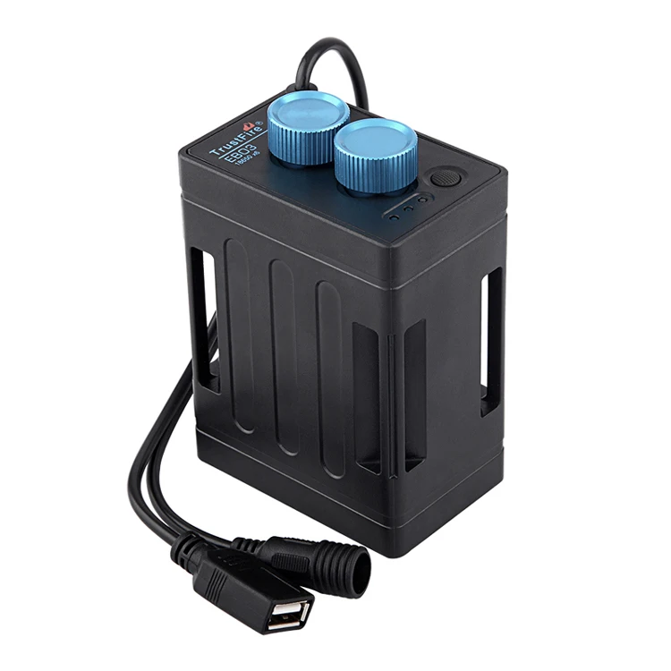 TrustFire EB03 велосипедный водонепроницаемый 8 4 V 6X18650 аккумулятор USB Power Bank чехол