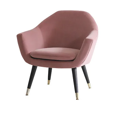 

Living Room Bedroom Nordic Fabric Single Sofa Chair Leisure Armchair Lazy Sofa Simple Modern Small House